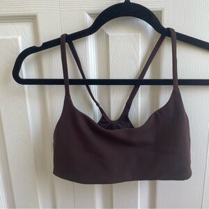 Lululemon wunder train strappy racer sports bra